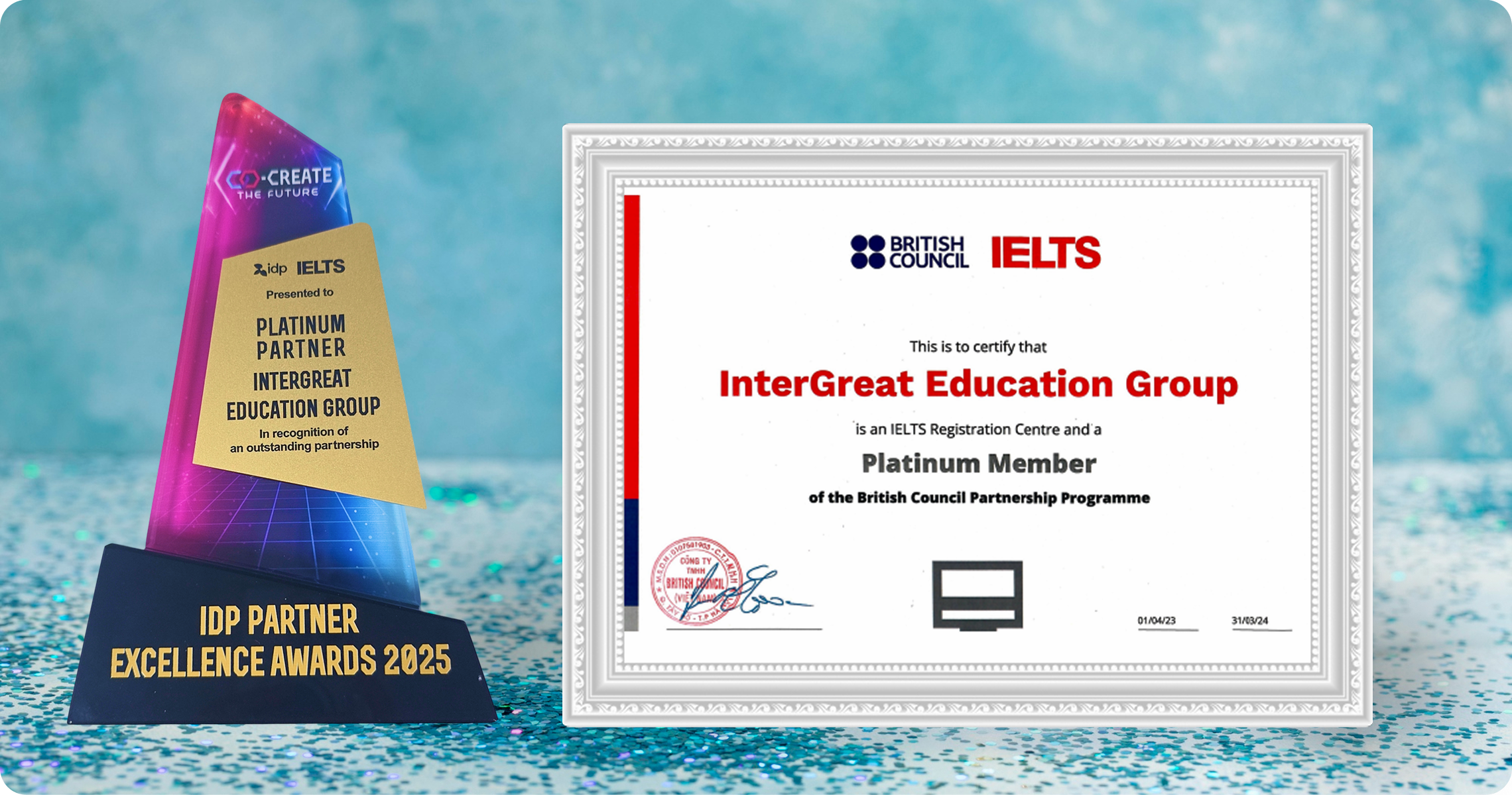 Thành tích IELTS Online Test